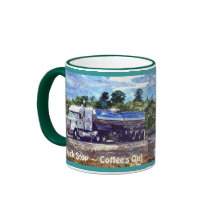 Truck-Drivers Coffee's On Fun Drinkware Mug