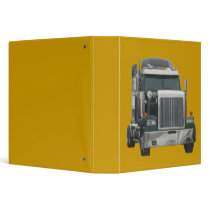 Truck tractor 3 ring binder