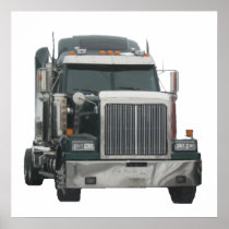 Truck tractor Poster 24 x 24"