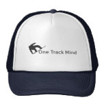 Trucker Cap with Snowboarding Design Hats