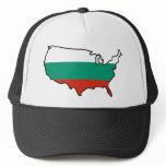 Trucker Hat: Bulgarian in USA