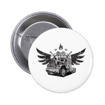 Trucker Wings Buttons