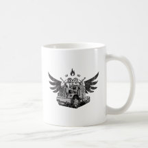 Trucker Wings Mug