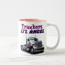 Trucker's L'il Angel Mugs