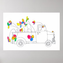 Trucking Poster