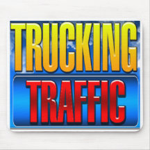 Trucking Traffic Mousepad