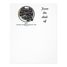 True Airspeed Indicator (ICE-T Mnemonic) Customized Letterhead