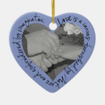 True Blue Heart Ornament