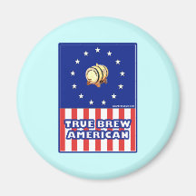 True Brew American Wine Magnet