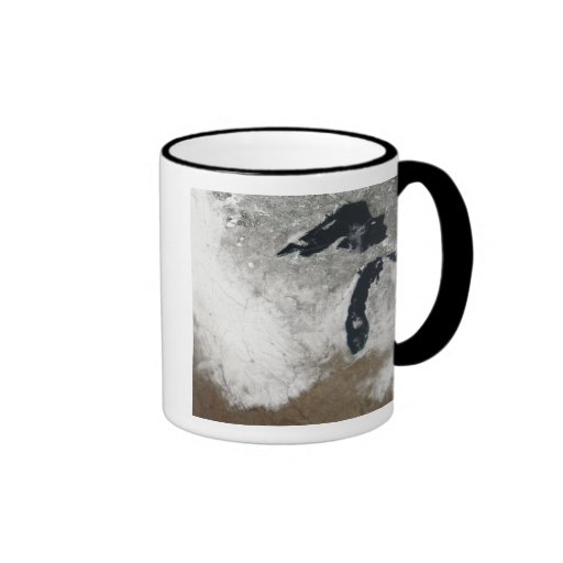 True-colour image of snow coffee mugs