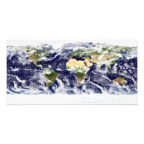 True-colour image of the entire Earth Photographic Print