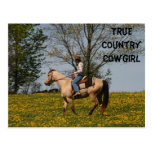 True Country Cowgirl Postcards