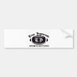 True Degenerate Sports Betting Bumper Sticker