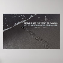 True Failure Inspirational Poster Print