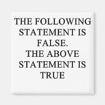 true false logic proverb magnets