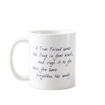 True Friend mugs