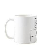 True Geek in Binary Coded ASCII Coffee Mug