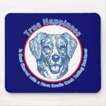 True Happiness Nova Scotia Duck Tolling Retriever Mousepads