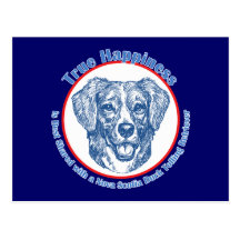 True Happiness Nova Scotia Duck Tolling Retriever Postcard