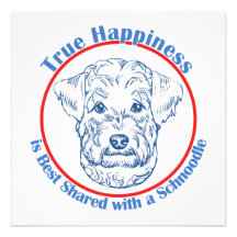 True Happiness with a Schnoodle Invitations