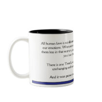 True Love (blue) Mug