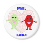 True Love Gay Mens Customizable Magnet