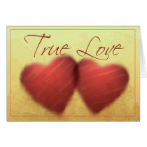 True love Heart cards