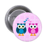 True Love - Owl Cartoon Pin