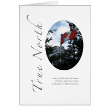 True North Flag Card