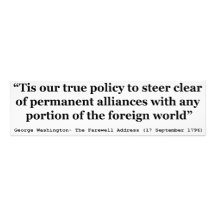 True Policy to Steer Clear of Permanent Alliances Art Photo