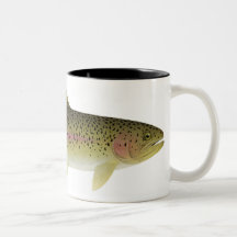 Truite arc-en-ciel tasse à café