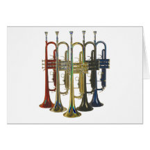 Trumpet Card