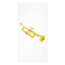 Trumpet Custom Photo Card