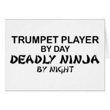 Trumpet Deadly Ninja by Night Cards