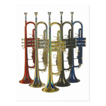 Trumpet Postcards