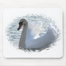 Trumpet Swan Mouse Pad