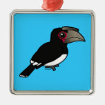 Trumpeter Hornbill Christmas Tree Ornaments