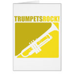 Trumpets Rock! Card