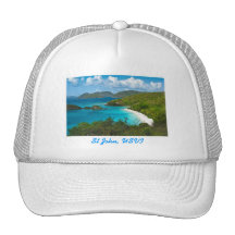 Trunk Bay, St John USVI Hat