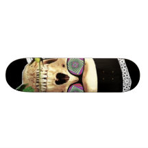 TRUPED OUT SKULL SKATE BOARD DECKS