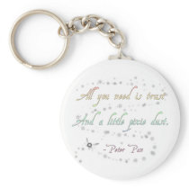 Trust and Pixie Dust Keychain