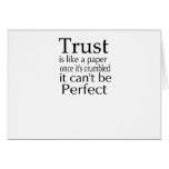 Trust Greeting Card