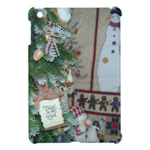 Trust in the Lord Gingerbread Snowmen & Angels iPad Mini Cases
