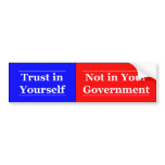 Trust in Yourself Bumper Stickers