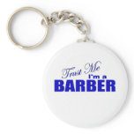 Trust Me I'm a Barber keychains