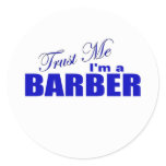 Trust Me I'm a Barber stickers