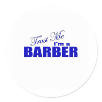 Trust Me I'm a Barber Sticker