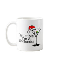 Trust Me Im A Bartender Martini Coffee Mugs