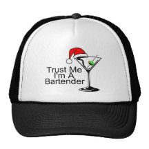 Trust Me Im A Bartender Martini Trucker Hat