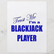 Trust Me I'm a Blackjack Player Flyer